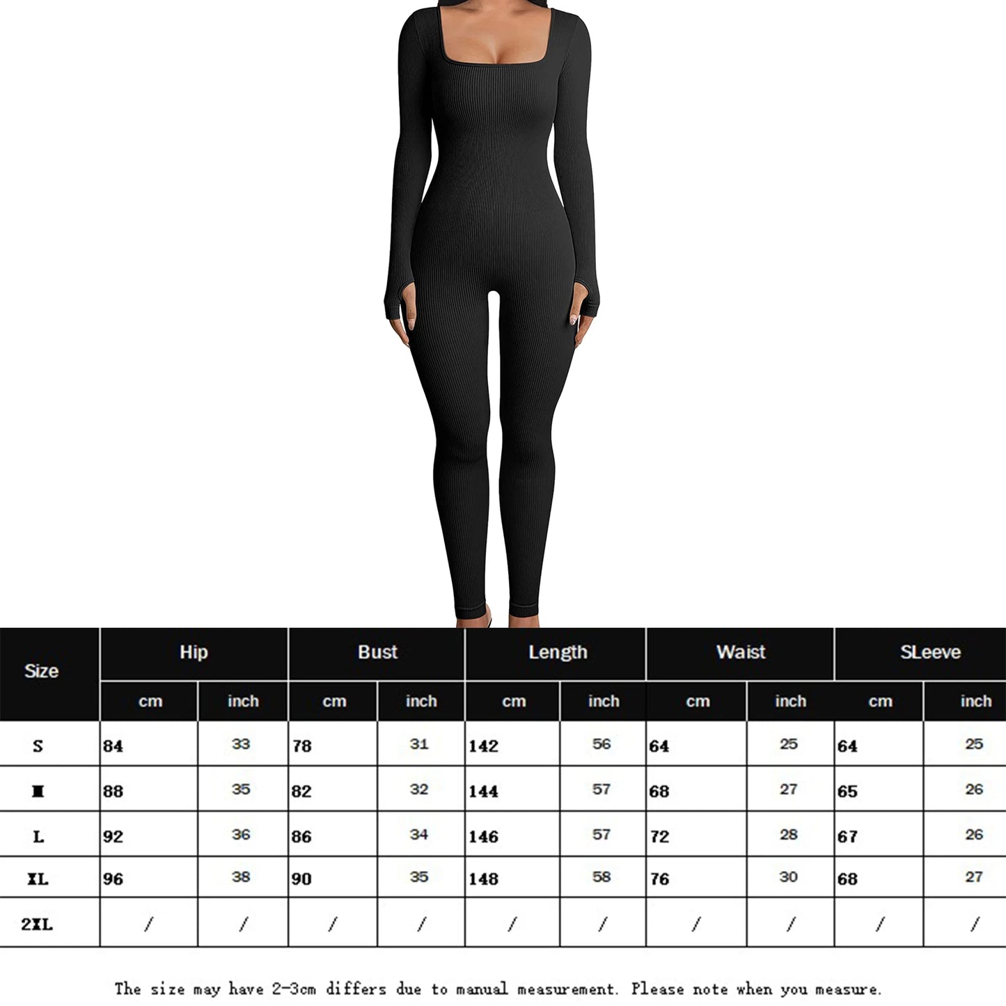 Square Neck  Women One Piece  Solid Color Basic Bodysuit