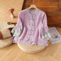 Casual Loose Blouse Shirt Women  Vintage Embroidery Woman Shirt