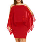Plus Size Wedding Bodycon Chiffon Dress Lace