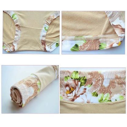 5Pcs Print Panties Women's Underwear