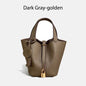 MENDY Women  Handbags Bucket Bag Real Leather Tote Bag Genuine Leather Luxury   Size Large Lady Hand Bags
