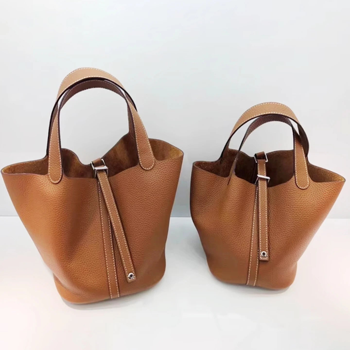 MENDY Women  Handbags Bucket Bag Real Leather Tote Bag Genuine Leather Luxury   Size Large Lady Hand Bags