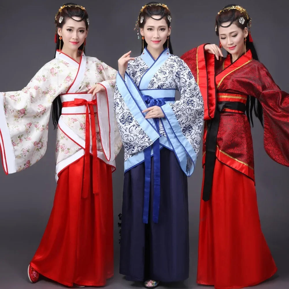 Traditional Chinese Hanfu  Women Clothing Vintage Ethnic Style Fashion Clothes