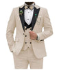 Casual Business Men's Suit Three-piece