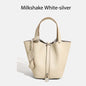 MENDY Women  Handbags Bucket Bag Real Leather Tote Bag Genuine Leather Luxury   Size Large Lady Hand Bags