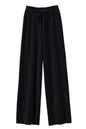 High Waist Knitted Woolen Wide Leg Pants