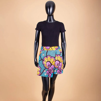 Women Shorts  Fashion Loose High Waist Shorts Ankara Short Culotte African Print Clothes