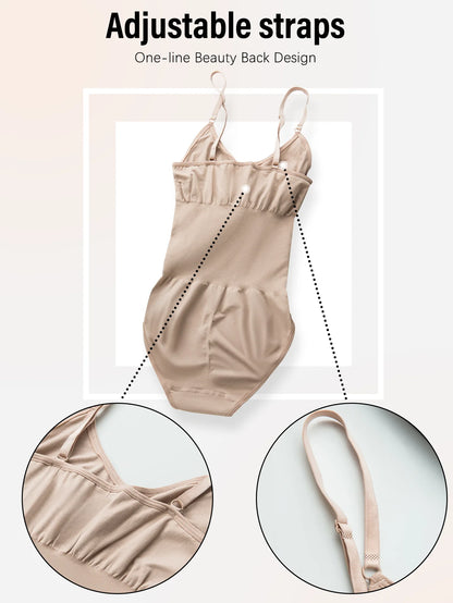 Women  Shapewear Seamless Slimming Butt Lifter Shaper  Open Crotch High Elastic Body Suits