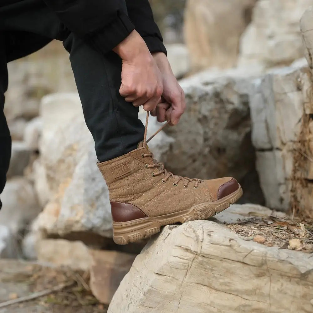 Men Work Boots Indestructible Work Shoes