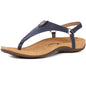 Women's Comfortable Orthopedic Sandals Thong Dressy T-Strap Orthotic Casual Summer