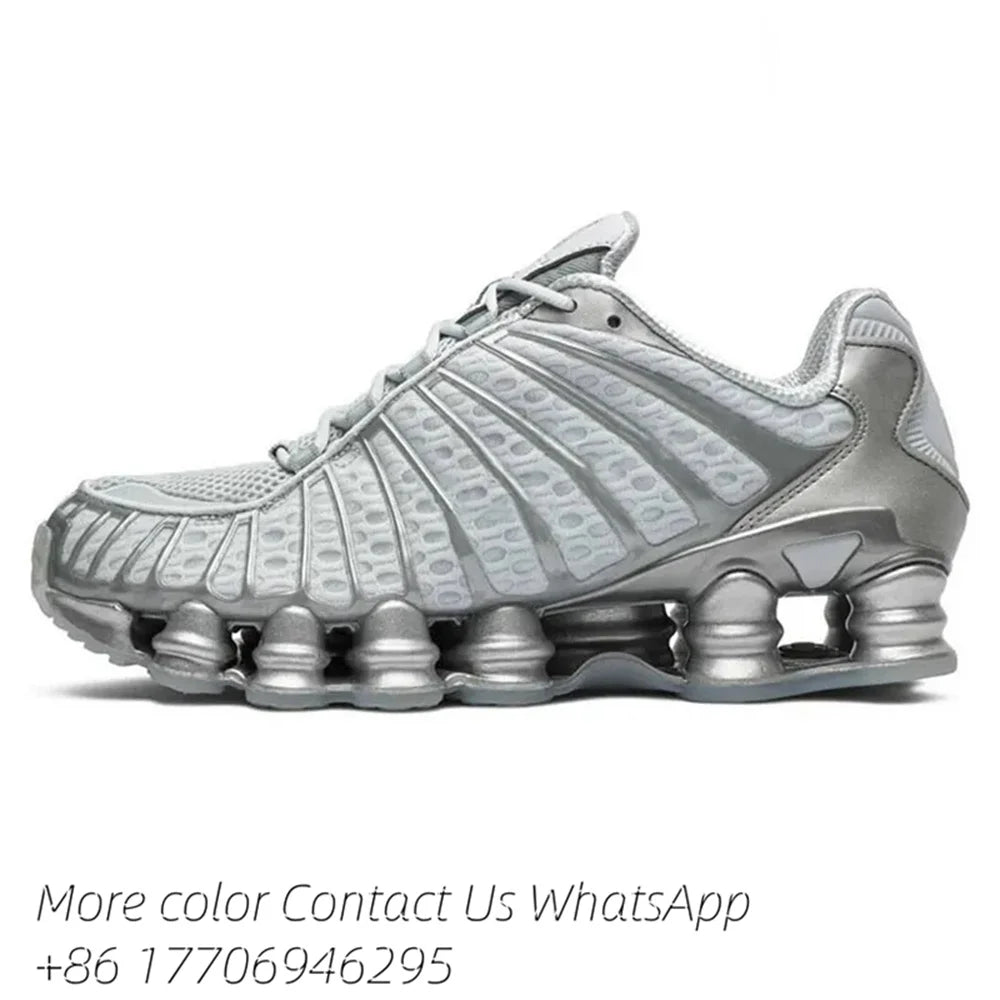 Women Men Running Shoes TLS Designer Sneaker Triple Black Speed Red Silver Racer Bule White Metallic Wolf Grey