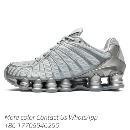 Women Men Running Shoes TLS Designer Sneaker Triple Black Speed Red Silver Racer Bule White Metallic Wolf Grey