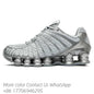 Women Men Running Shoes TLS Designer Sneaker Triple Black Speed Red Silver Racer Bule White Metallic Wolf Grey