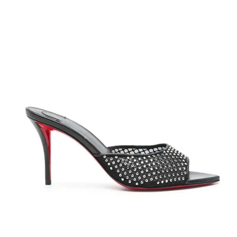Women  Pointed Open Toe Roman Sandals Metal Sexy Women's Shoes