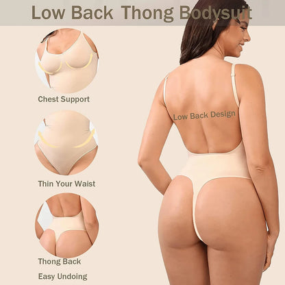 Women Backless Bodysuits Shapewear