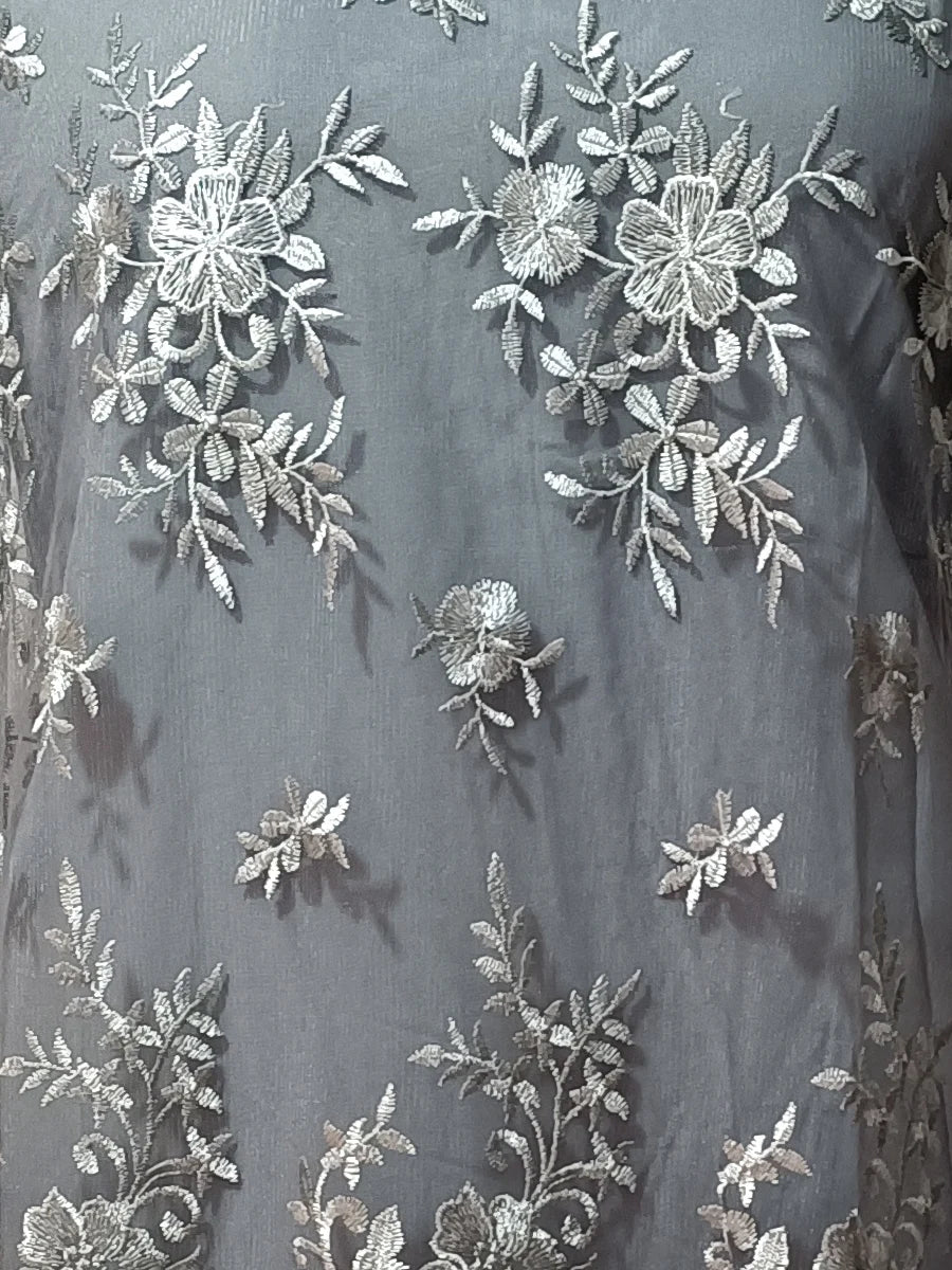 Formal Party Dresses for Ladies From 50 To 60 Years Embroidery Floral Luxury Wedding Guest Church Dresses