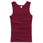 Male  Women Basic Elastic tank top Pure Cotton Sleeveless Men's t-shirt Bodybuilding T-shirt