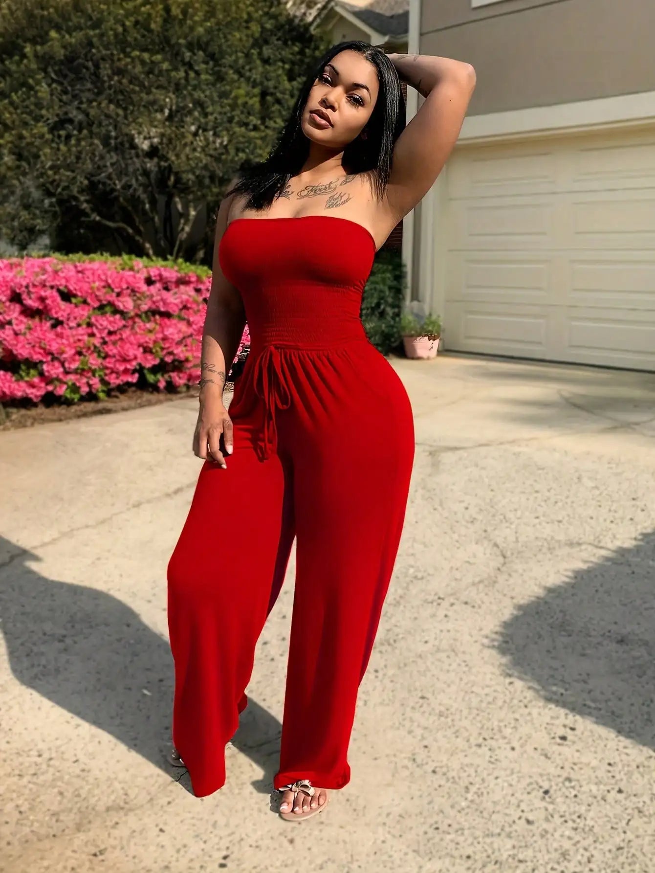 Women's Summer Jumpsuit with Pockets