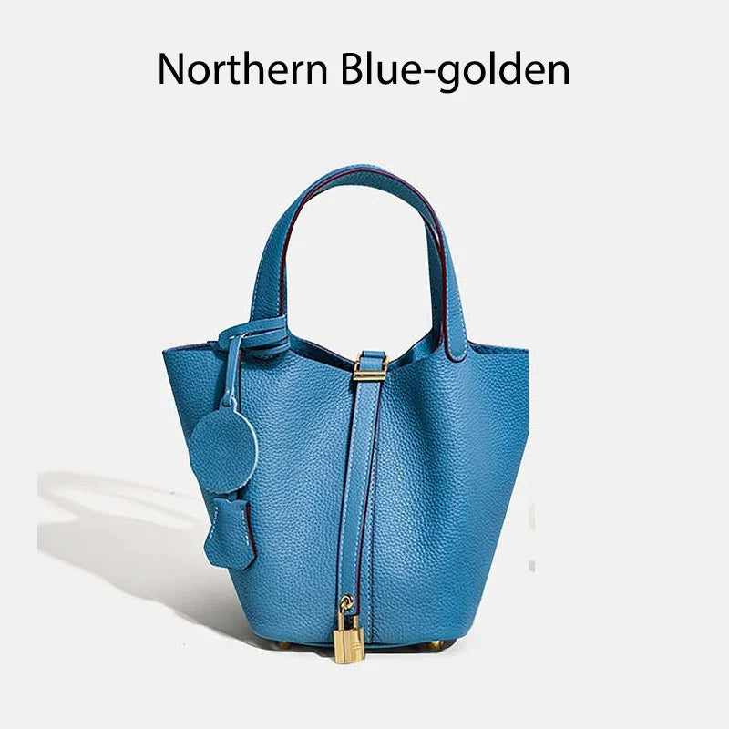 MENDY Women  Handbags Bucket Bag Real Leather Tote Bag Genuine Leather Luxury   Size Large Lady Hand Bags