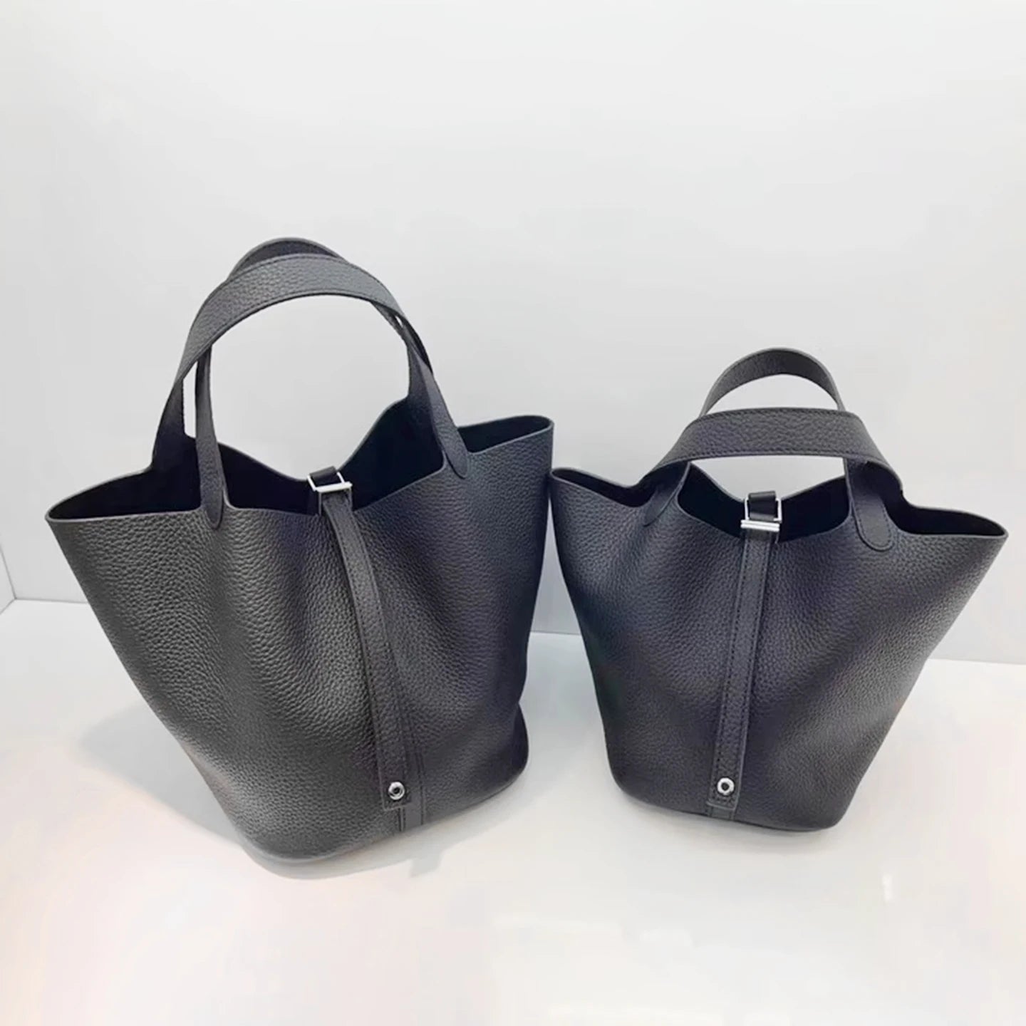 MENDY Women  Handbags Bucket Bag Real Leather Tote Bag Genuine Leather Luxury   Size Large Lady Hand Bags