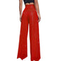 Women Sequin Wide Leg Pants Plus Size
