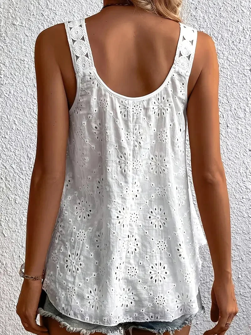 Women's Fashion Solid Color Sleeveless Tank Tops
