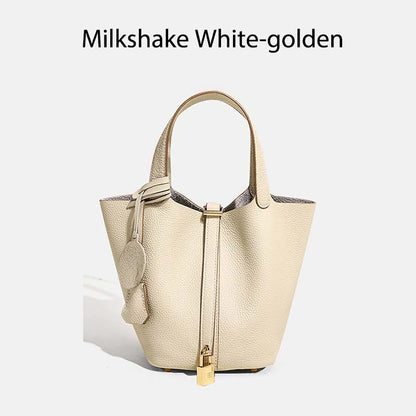 MENDY Women  Handbags Bucket Bag Real Leather Tote Bag Genuine Leather Luxury   Size Large Lady Hand Bags