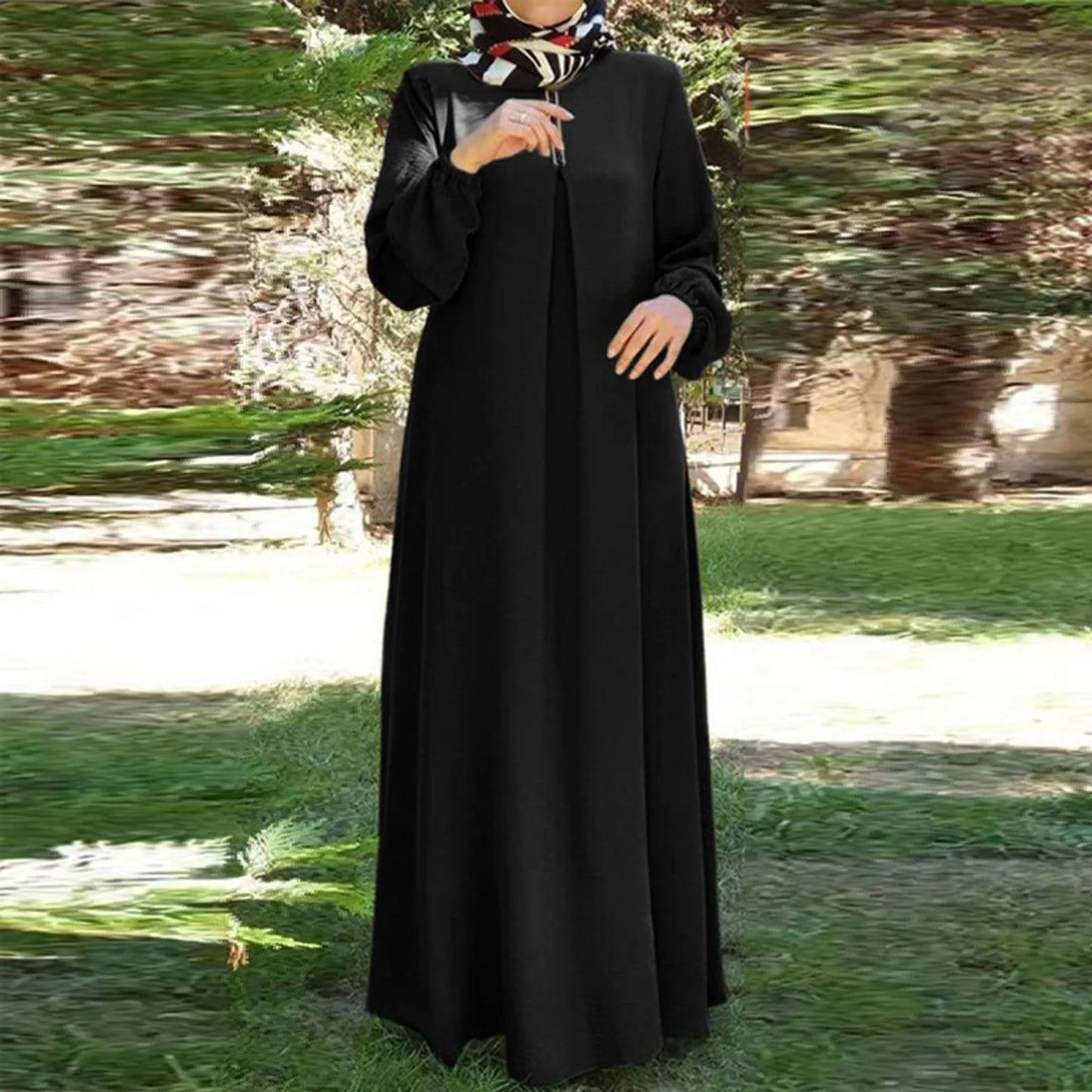 Muslim Plus Size Abayas Dresses For Women