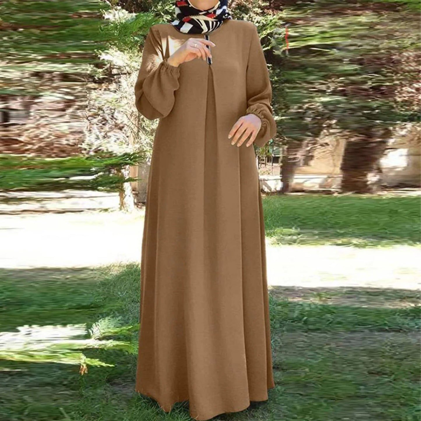 Muslim Plus Size Abayas Dresses For Women