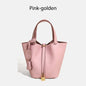 MENDY Women  Handbags Bucket Bag Real Leather Tote Bag Genuine Leather Luxury   Size Large Lady Hand Bags
