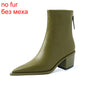 Women Ankle Boots Genuine Leather Autumn Winter Boots