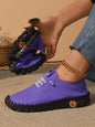 Women Spring and Autumn Hand-stitched Single Shoes Large Size Casual Shoes