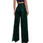 Women Sequin Wide Leg Pants Plus Size