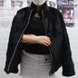 Natural Rabbit Fur Coat Women Winter Jacket Real Leather And Fur