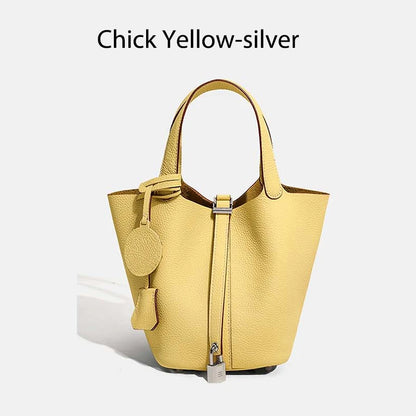 MENDY Women  Handbags Bucket Bag Real Leather Tote Bag Genuine Leather Luxury   Size Large Lady Hand Bags