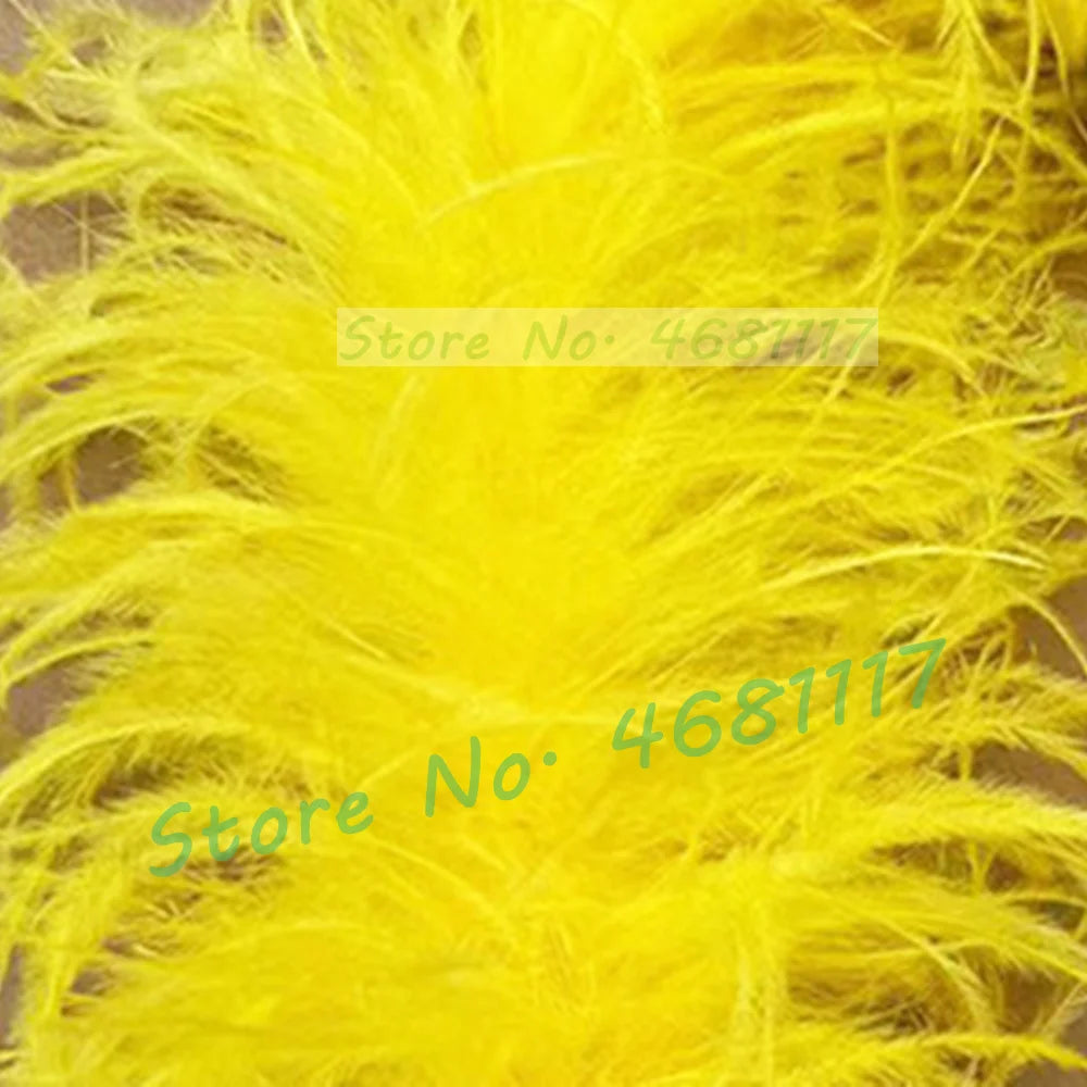 Women Fluffy Real Ostrich Feather Knee High Boots Women