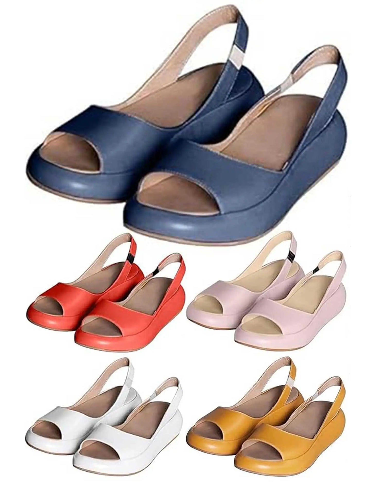 Women Wedge Sandals Open Toe Sandals