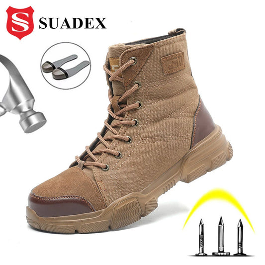 Men Work Boots Indestructible Work Shoes