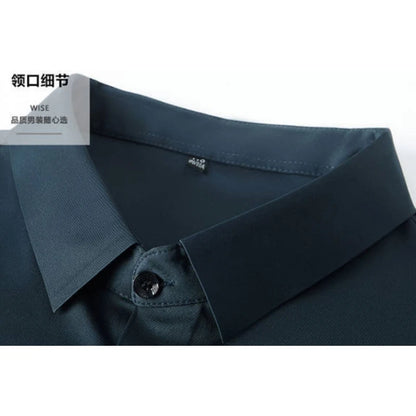 Mulberry Silk Men Business Shirt