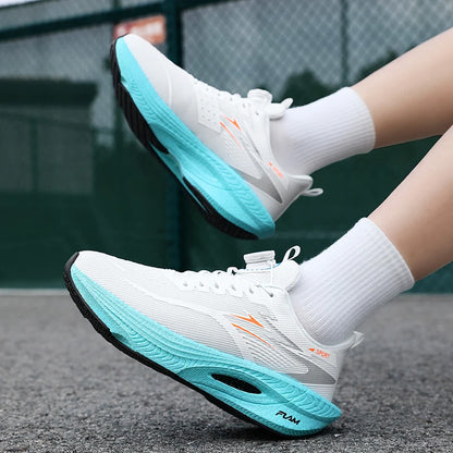 Men/Women Sports Shoes Racing Balance Running Shoes Simple and Trendy Walking Shoes