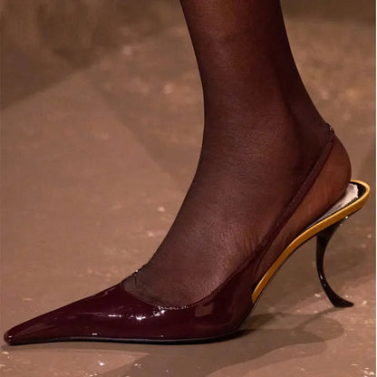 New Fashion Pointed Toe High-heel  Women's Sandals Summer Shoes