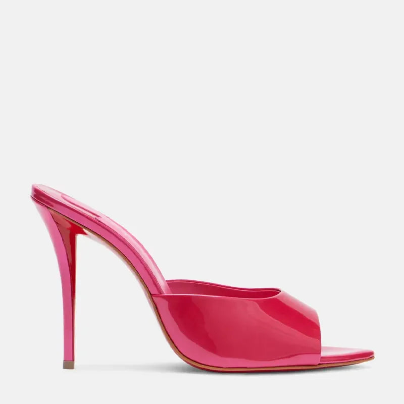 Women  Pointed Open Toe Roman Sandals Metal Sexy Women's Shoes