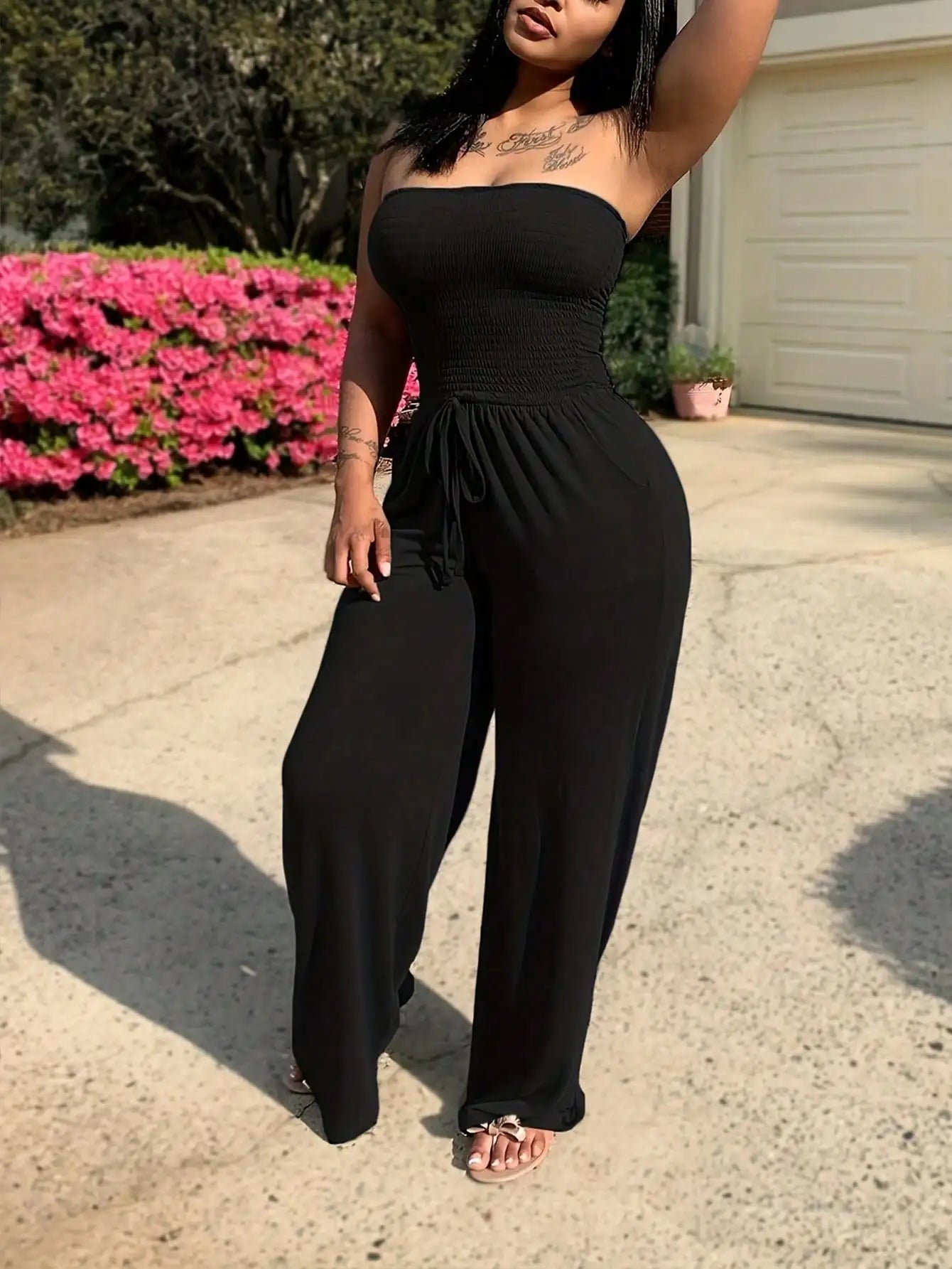 Women's Summer Jumpsuit with Pockets