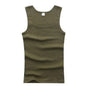 Male  Women Basic Elastic tank top Pure Cotton Sleeveless Men's t-shirt Bodybuilding T-shirt