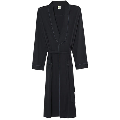 Spring/ Autumn Bathrobe Men 100% Cotton sleep top Kimono Robes  Long Bath Robe