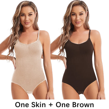 Women  Shapewear Seamless Slimming Butt Lifter Shaper  Open Crotch High Elastic Body Suits