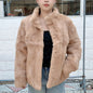 Natural Rabbit Fur Coat Women Winter Jacket Real Leather And Fur