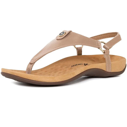 Women's Comfortable Orthopedic Sandals Thong Dressy T-Strap Orthotic Casual Summer