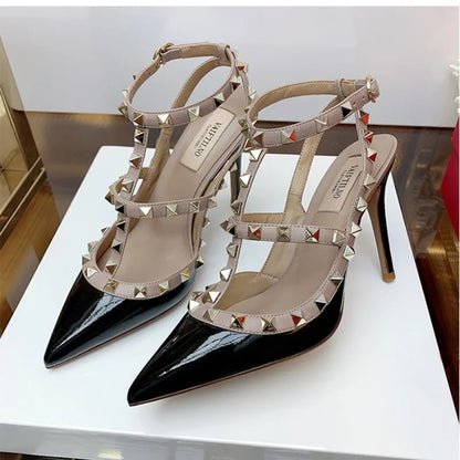Genuine Leather Fashion Classic High Heels