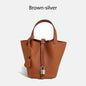 MENDY Women  Handbags Bucket Bag Real Leather Tote Bag Genuine Leather Luxury   Size Large Lady Hand Bags